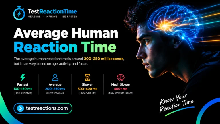 average human reaction time