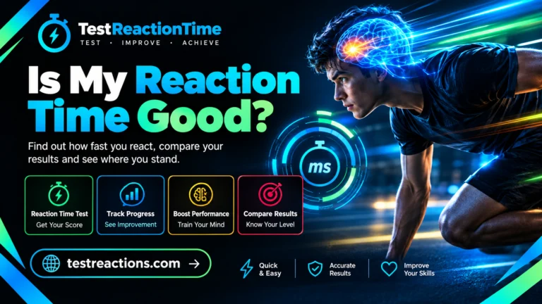 Is My Reaction Time Good