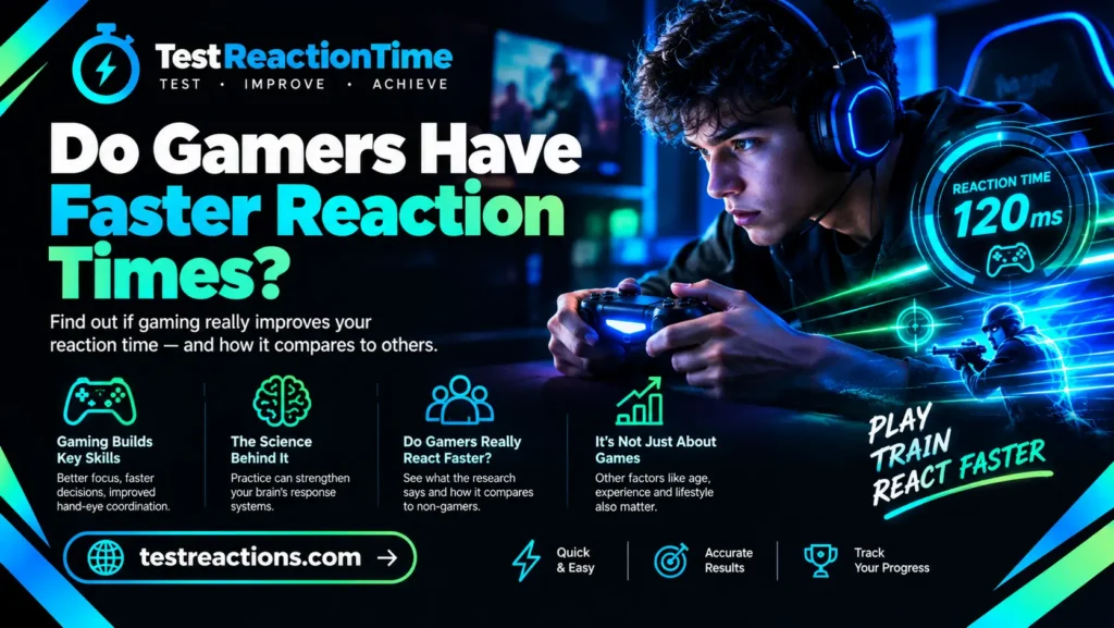 Do Gamers Have Faster Reaction Times?